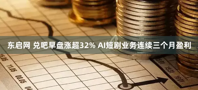 东启网 兑吧早盘涨超32% AI短剧业务连续三个月盈利